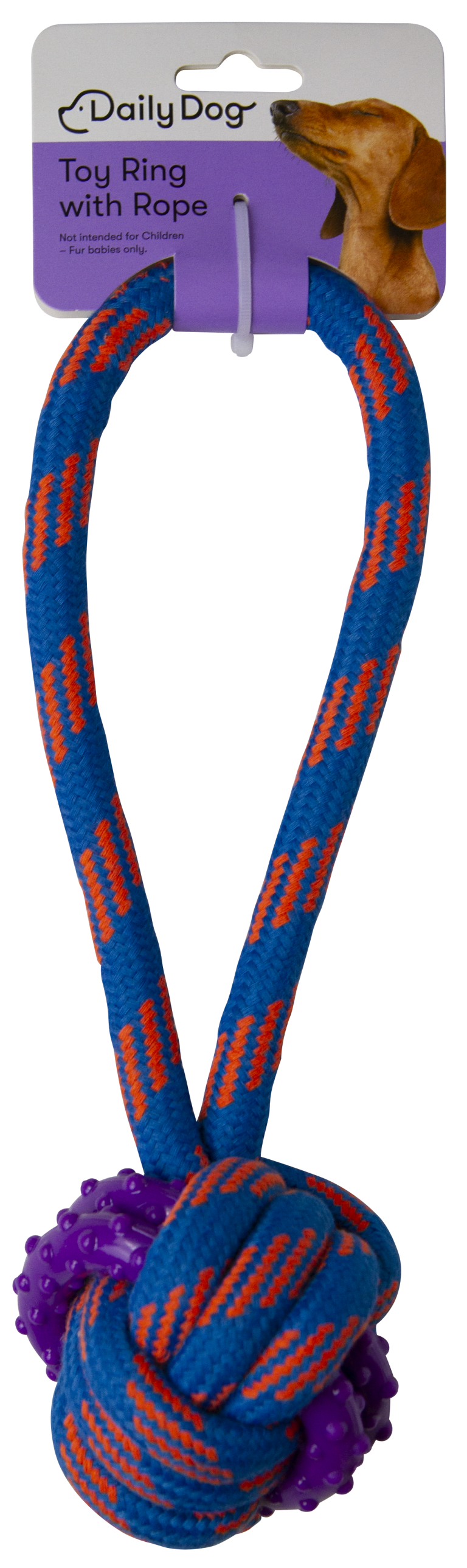 Toy Ring With Rope Daily Dog